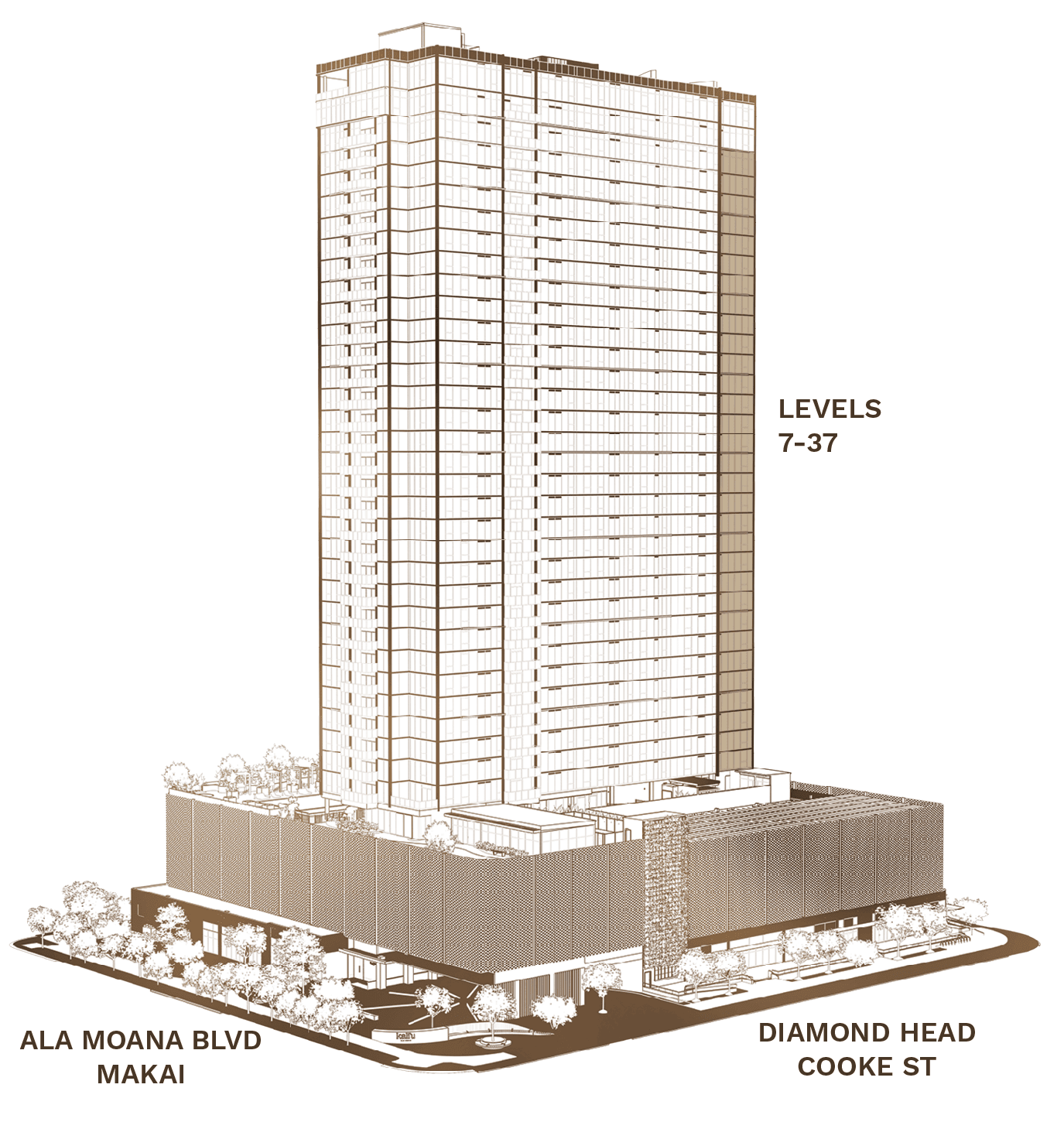 Residence 07, Type H tower context